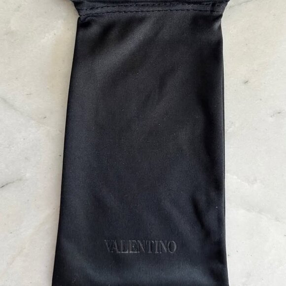 Valentino Eyeglasses - Womens - Blue Havana - Picture 6 of 6